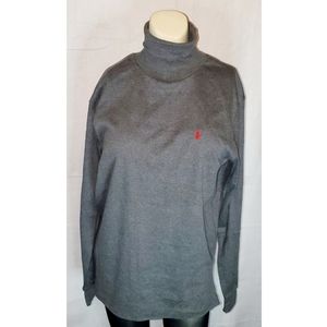 Ralph Lauren POLO, Grey Turtleneck,  Sweater
